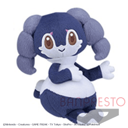 【D:イエッサン(メスのすがた)】ポケットモンスター しっぽみてみて! ぬいぐるみ〜ピカチュウ・パチリス・イエッサン(オスのすがた)・イエッサン(メスのすがた)〜