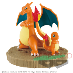 ポケットモンスター しっぽみてみて! ヒトカゲ&リザードンフィギュア