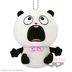 【口開き】にしむらゆうじ作品 カバンに付けられるぬいぐるみ〜いろんなごきげんぱんだ〜