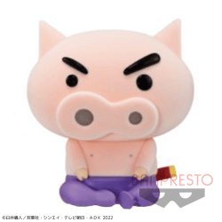 【B:ぶりぶりざえもん(座り)】クレヨンしんちゃん Fluffy Puffy〜ぶりぶりざえもん〜ゆったり