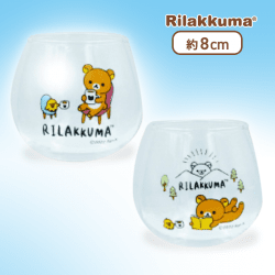 【キャンプ】リラックマ Rilakkuma Style ゆらゆらペアグラス
