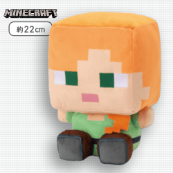 【アレックス】マインクラフトデフォルメBIGぬいぐるみ〜アレックス・スティーブ〜