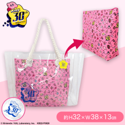 【ピンク】星のカービィ30thクリアロープトート