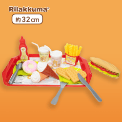 【サンドイッチセット】リラックマ リラックマルシェ プレミアムファーストフードおもちゃ