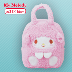 【マイスウィートピアノ】マイメロディ おみみにハートふわふわバッグ
