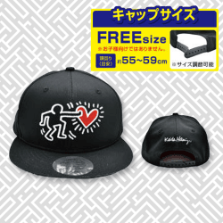 【ハート】キース・へリング キャップ4種Part2