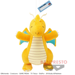 【カイリュー】ポケットモンスター Hello Partner でっかいぬいぐるみ〜ピカチュウ・カイリュー〜