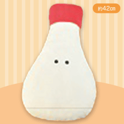 【まよねーず】つぶらな瞳のお惣菜 もちふわ おっきめぬいぐるみ