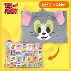 【トム】トムとジェリー ふわふわ耳付きクッションVer.3