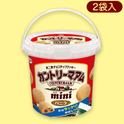 【バニラ】カントリーマアムミニバケツ※賞味期限:2023/2