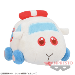 【救急モルカー】PUI PUI モルカー お目々うるっとぬいぐるみ〜アビー・ポテト・救急モルカー〜