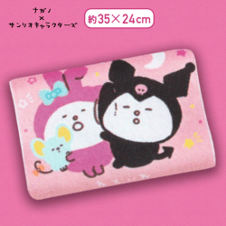 【マイメロディ・クロミ】 ナガノ×サンリオキャラクターズ 低反発まくら