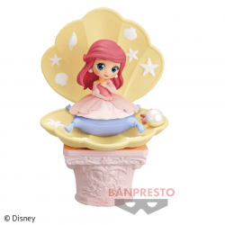 【イエロー】Q posket stories Disney Characters Pink Dress Style -Ariel-