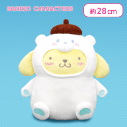 【ポムポムプリン】サンリオキャラクターズ 氷フレンズBIGぬいぐるみ〜シナモロール・ポムポムプリン〜