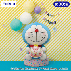 ドラえもん バースデーケーキBIGぬいぐるみ