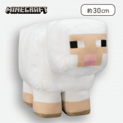 【ヒツジ】マインクラフト BIGぬいぐるみ〜ヒツジ・ブタ〜