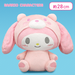 【マイメロディ】サンリオキャラクターズ 氷フレンズBIGぬいぐるみ〜マイメロディ・クロミ〜