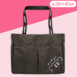 【ブラック】星のカービィ 撥水トートバッグ