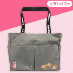 【グレー】星のカービィ 撥水トートバッグ