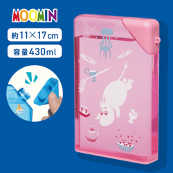 【ピンク】ムーミン　ノート型ウォーターボトル
