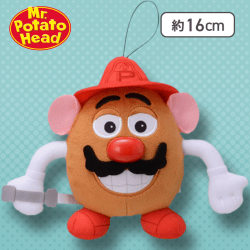【消防士】ポテトヘッド モアプラスはたらくシリーズぬいぐるみ