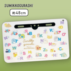 【クリーム】すみっコぐらし あつまるんです 木製ラップトップテーブル