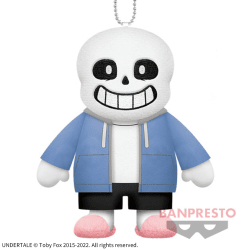 【サンズ】UNDERTALE カバンに付けられるでっかいぬいぐるみ