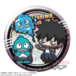 【荼毘×ハンギョドン】僕のヒーローアカデミア×サンリオキャラクターズ ホログラム缶バッジ