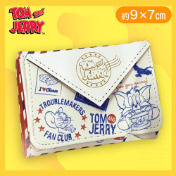 【ホワイト】トムとジェリー ミニウォレットVer.3