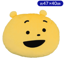 にしむらゆうじ画♪くまのプーさんフェイスクッション“プー”