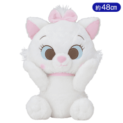 ディズニーマリー赤いほっぺ ギガジャンボうふふおすわりぬいぐるみ