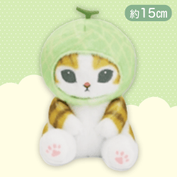 【メロン】mofusand フルーツにゃん ぬいぐるみ