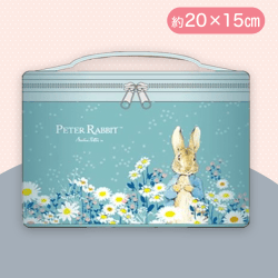 【ミントグリーン】ピーターラビット バニティポーチ