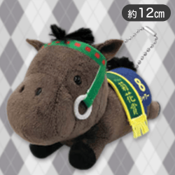 【ライスシャワー】サラブレッドコレクションねそべりマスコットBC