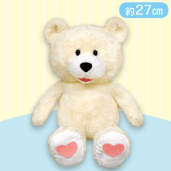 【オフホワイト】くったりベアさんJB