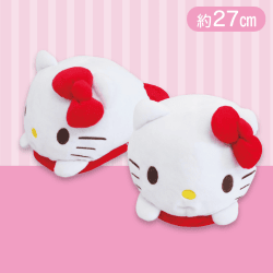 【ハローキティ】サンリオぬいぐるみスリッパ