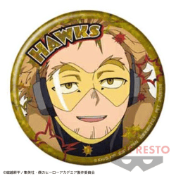 【ホークス】僕のヒーローアカデミア ホログラム缶バッジ