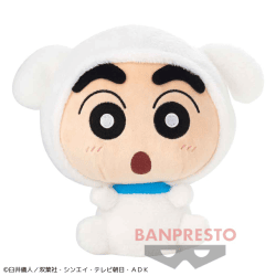 【しんのすけ】クレヨンしんちゃん でっかいまねっこぬいぐるみ〜シロと一緒に出発おしんこー!〜