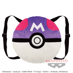 ポケットモンスター めちゃでかぬいぐるみリュック〜マスターボール〜