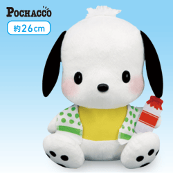 【牛乳瓶】ポチャッコ 昭和レトロな銭湯BIGぬいぐるみ〜ポチャッコ〜