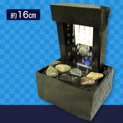 【伍線流水】卓上噴水 古都の泉5