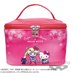 【ピンク】「美少女戦士セーラームーンEternal」×サンリオキャラクターズ バニティバッグ