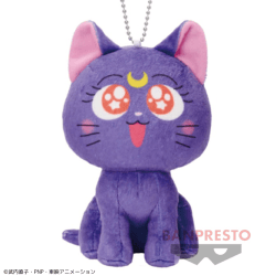 【キラキラ目】美少女戦士セーラームーン カバンに付けられるぬいぐるみ〜ルナ/ルナPボール〜