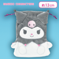 【クロミ】サンリオキャラクターズ ぬいぐるみ巾着