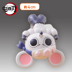【腹筋】鬼滅の刃 ムキムキねずみのちょこっとひっかけフィギュアぷち