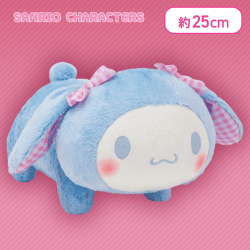 【シナモロール】サンリオキャラクターズ なかよしこうさうさBIGぬいぐるみ〜シナモロール・ハンギョドン〜