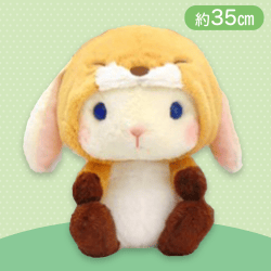 【らぴすらずりん】ぽてうさろっぴーゆるぐるみの森BIG