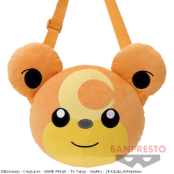 【ヒメグマ】ポケットモンスター 肩掛けぬいぐるみバッグ〜イーブイ・ヒメグマ〜