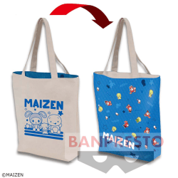 【ブルー】まいぜんシスターズ リバーシブルトートバッグ