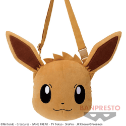【イーブイ】ポケットモンスター 肩掛けぬいぐるみバッグ〜イーブイ・ヒメグマ〜